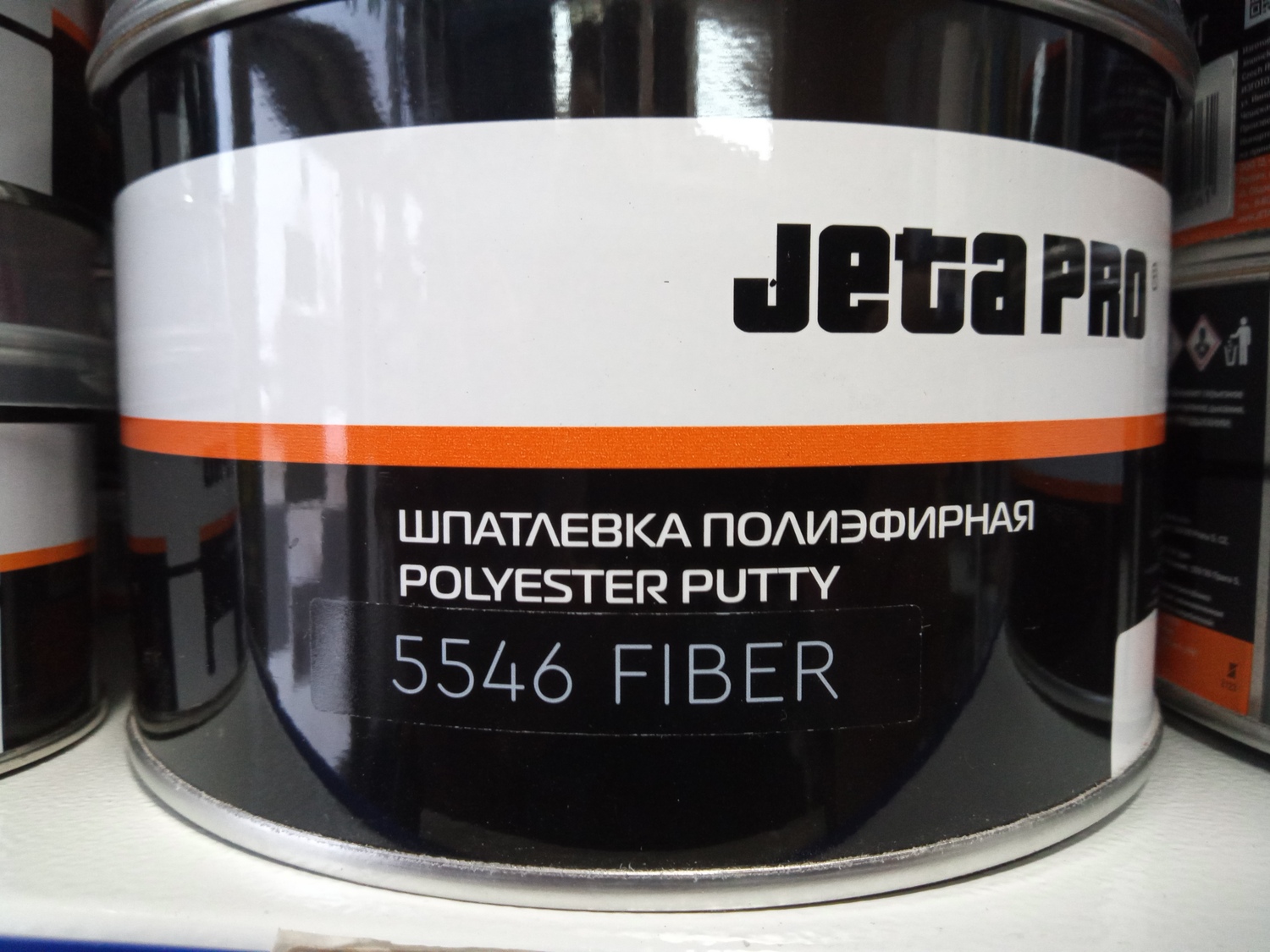Шпатлёвка Jeta Pro Fiber стекловолокно 2кг