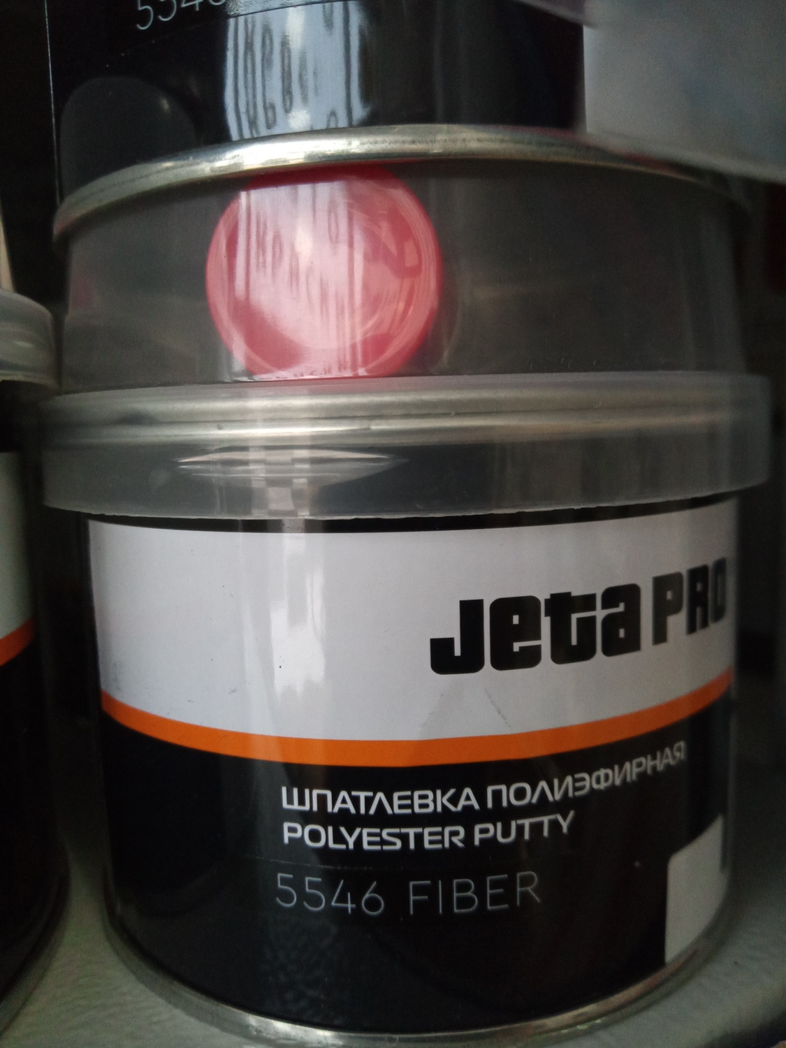 Шпатлёвка Jeta Pro Fiber стекловолокно 0.5кг