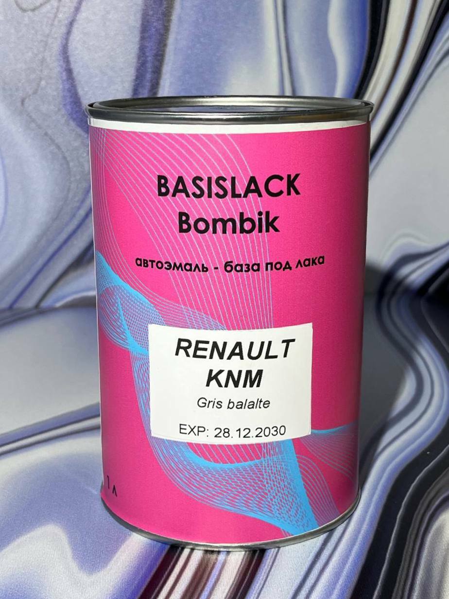 Автоэмаль база под лак.  ЛЮБОЙ ЦВЕТ 1л густая. УКАЖИТЕ СВОЙ КОД КРАСКИ в комментариях к заказу